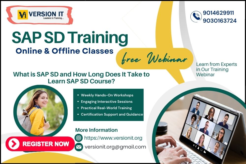 You are currently viewing What is SAP SD and How Long Does It Take to Learn SAP SD Course?