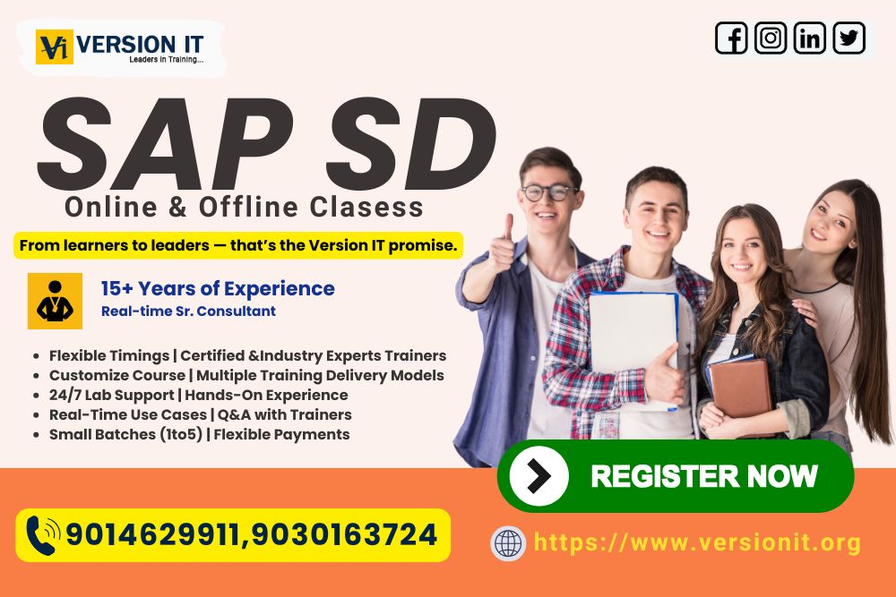 You are currently viewing SAP SD Training in Hyderabad