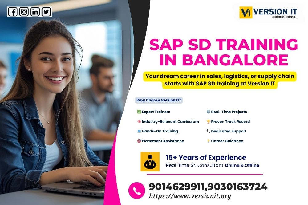 You are currently viewing SAP SD Training In Bangalore