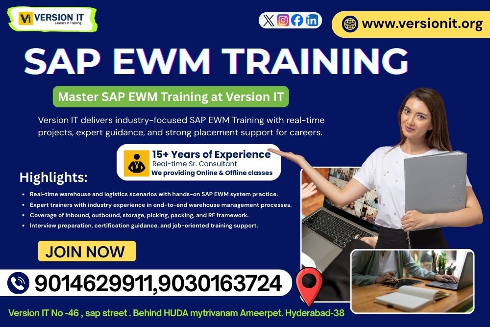 You are currently viewing Why Is SAP EWM Training Becoming a Top Career Choice in Warehouse and Supply Chain Management?